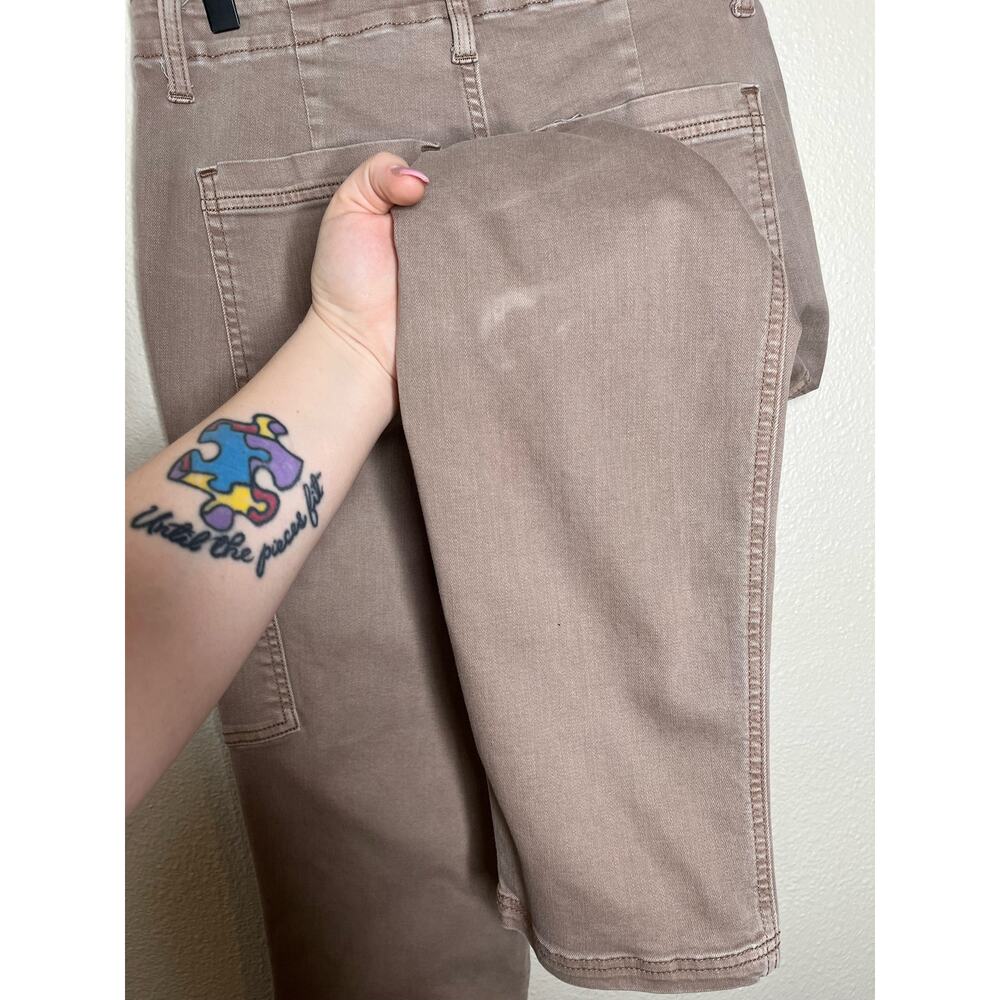 UNIVERSAL THREAD Boyfriend Fit Cargo Pants Light Brown Size 4/27 - Picture 6 of 13